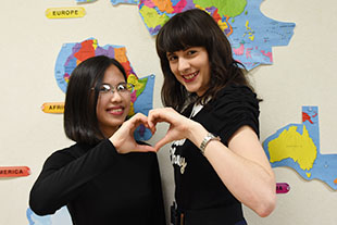大阪教育大学 Carolineさん&Duongさん