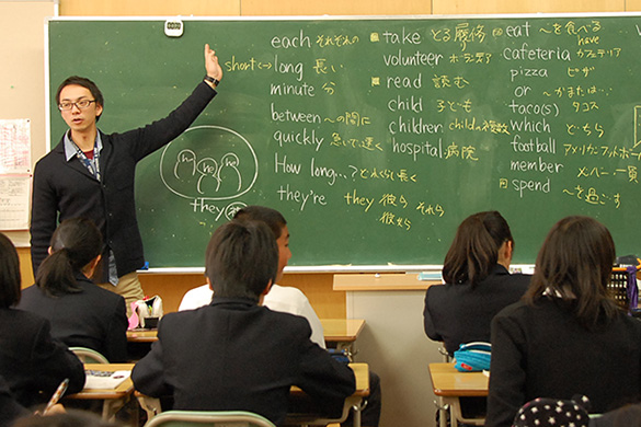 海内佑典さんの授業の様子